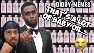 Try Not To laugh DIDDY MEMES PT2 IMPOSSIBLE😭 [upl. by Bunns530]