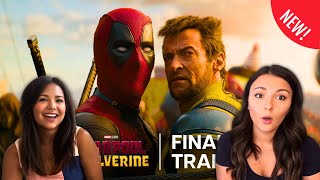 DEADPOOL AND WOLVERINE  FINAL TRAILER Reaction  Ryan Reynolds  Hugh Jackman  Dafne Keen [upl. by Romalda629]