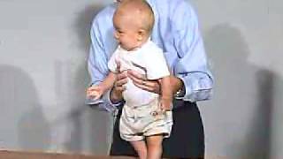 PediatricNeuro Exam 6 month Postural Reflexes  Parachute [upl. by Virgilio63]