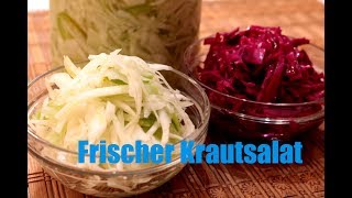 Frischer Krautsalat Rezept [upl. by Ard]