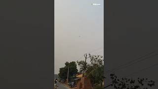 IAF MiG29 Fighter Jet Crashed 🤯 indianairforce crash [upl. by Ahsian]