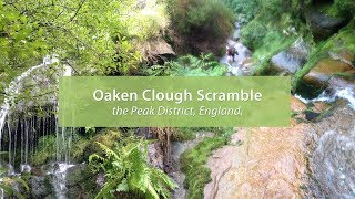 Oaken Clough Scramble Grade 23 Peak District United Kingdom  UK Scrambles [upl. by Elmer131]