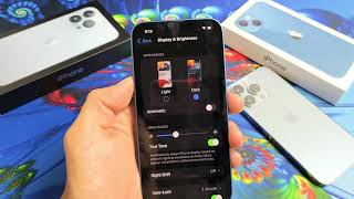 iPhone 13s How to Change to Dark Mode or Light Mode [upl. by Hsevahb392]