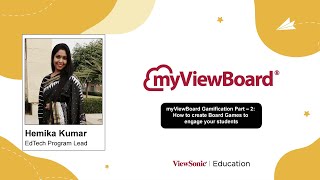 myViewBoard Gamification Part 2 How to create board games to engage your students [upl. by Crockett]