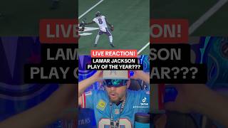 LAMAR JACKSON PLAY OF THE YEAR VS BENGALS  TITAN ANDERSON REACTION shorts LamarJackson Ravens [upl. by Eelannej]