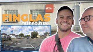 Finglas Driving Test Route 82024 [upl. by Xenophon398]