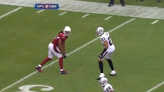 Larry Fitzgerald Vs Nnamdi Asomugha 🔥 PHYSICAL MATCHUP 2010 WR Vs CB [upl. by Imled]