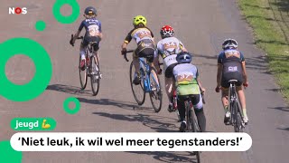 Steeds minder kinderen doen aan fietsen als sport [upl. by Ailgna]