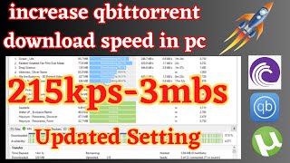 how to increase qbittorrent download speed in pc Best Setting To Increase Qbittorrent Speed updated [upl. by Keithley]