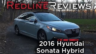 2016 Hyundai Sonata Hybrid – Redline Review [upl. by Dody996]