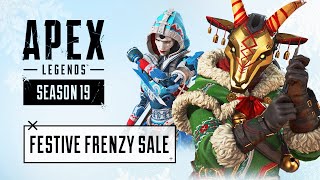 Apex Legends quotFestive Frenzyquot Christmas Sale  Season 19 [upl. by Aibar]