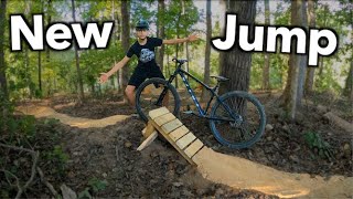 Building a Little WoodenRamp for Bikes [upl. by Assirod]