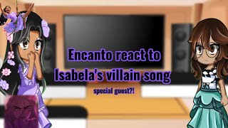 Encanto react to isabelas villain song ll Special guest ll lazy ll DixieQuinn [upl. by Savil]