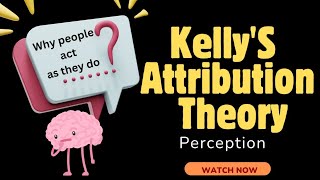 Kellys Attribution Theory [upl. by Hopfinger]