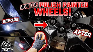 How To Polish Scratches From Your Glossy Wheels By Hand [upl. by Greenebaum]