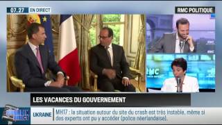 RMC Politique  Les vacances du gouvernement – 0108 [upl. by Desimone682]