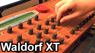 【DEMO】 Waldorf MicroWave XT synthesizer  Ambient Chillout  Arpeggiator Soundscape Music [upl. by Siriso]