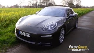 2015 Porsche Panamera S EHybrid Review  Fast Lane Daily [upl. by Ellednahs]