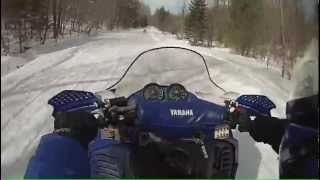 GoPro snowmobiling in speculator ny part 1 2013 [upl. by Dido281]