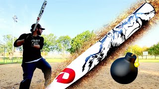 Hitting with the DEMARINI VANILLA GORILLA Jason Magnum  USSSA Slowpitch Softball Bat Reviews [upl. by Eecyaj936]