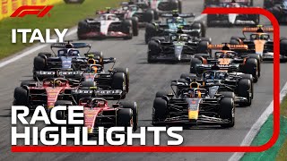 Race Highlights  2023 Italian Grand Prix [upl. by Macknair]