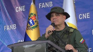 Chefe militar diz que Forças Armadas não serão árbitras nas eleições da Venezuela  AFP [upl. by Worthy487]