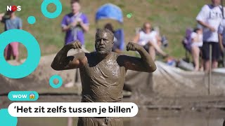 Deze sport speel je in de modder [upl. by Aniat]