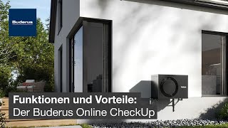 Der Buderus Online CheckUp erklärt  Buderus [upl. by Torrie92]