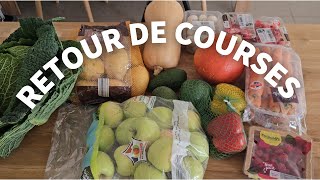 RETOUR DE COURSES LIDL 218€ [upl. by Mahseh744]