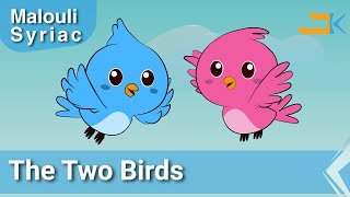 The Two Birds  Safrona w Safirneetha  Kids Songs  Malouli Syriac Suryon  Western Aramaic [upl. by Naillil]