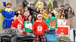 WORLDS CRAZIEST FAMILY CHRISTMAS GIFTS OPENING NEW CAR [upl. by Marmawke457]