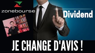 Je change davis sur les dividendes [upl. by Arramas]