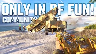 Battlefield 5 Community Games Fun [upl. by Atrahc]