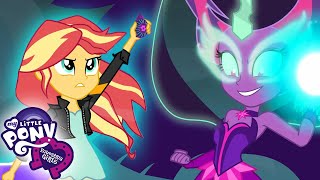 My Little Pony  Daydream Shimmer defeats Midnight Sparkle  Equestria Girls Friendship Games [upl. by Butler738]