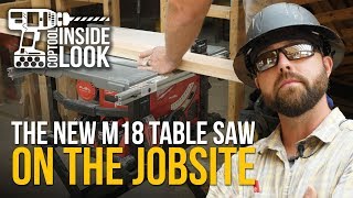 INSIDE LOOK Milwaukee M18 FUEL 814quot Table Saw 273621HD [upl. by Georgeanna]