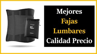 TOP 5 ✅ Mejores Fajas Lumbares Calidad Precio 🥇 Amazon [upl. by Animas517]