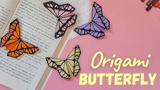 Origami Butterfly Bookmark [upl. by Dun]