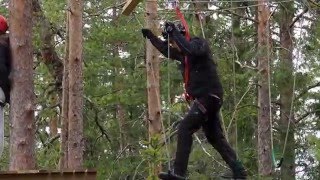 High rope track Nuuksio [upl. by Moser]