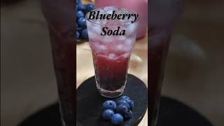 Blueberry Soda  Make this party drink in few minutes blueberrysoda asmrvideo thekitchenbeats42 [upl. by Aerdied437]