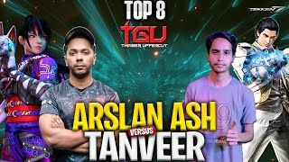 Arslan Ash Kuni VS Hafiz Tanveer Claudio  TOP 8  Thaighar Uppercut 2023  tekken [upl. by Rehpetsirhc820]