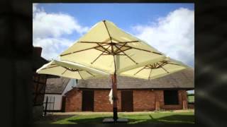 Garden Parasols from The Garden Furniture Centre [upl. by Auhsuoj]