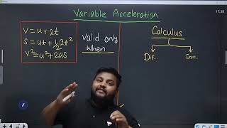 Variable Acceleration iitjee  Variable Acceleration Jee  Variable Acceleration iit jee [upl. by Andonis736]