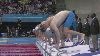 Mens 50m Freestyle SemiFinals  London 2012 Olympics [upl. by Archibald679]