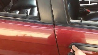 BMW E36 window auto close 1 [upl. by Rori]