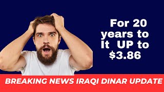 Iraqi Dinar  For 20 years to It UP to 386  News Update Dinar IQD News Value Iraq Update [upl. by Ayat57]