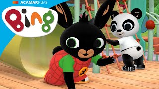 Bing et Pando explorent la nouvelle aire de jeux du parc   Bing Français [upl. by Jamnes354]