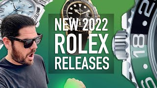 NEW ROLEX RELEASES 2022  Left Handed GMTMASTER WTF [upl. by Kozloski633]