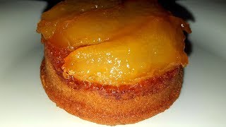 كيك بالاجاص و الكراميل على شكل كاب كيك بمذاق خيالي لا يقاوم ♥ Cake aux poires [upl. by Lamp982]