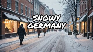 Germany Snowfall [upl. by Gregoire]