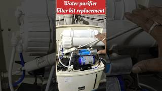 How to replace water purifier filter kit  Aqua RO filter kit shorts [upl. by Naelcm]